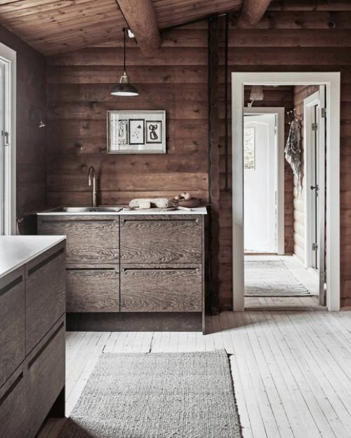 Интерьер деревянного коттеджа. 04