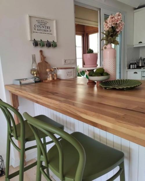 Европейская кухня - гостиная в скандинавском стиле. 02