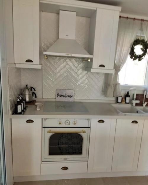 Европейская кухня - гостиная в скандинавском стиле. 07