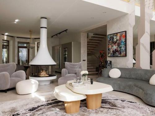 Современный дом с видом на сосны. 05 Современный дом с видом на сосны. 05