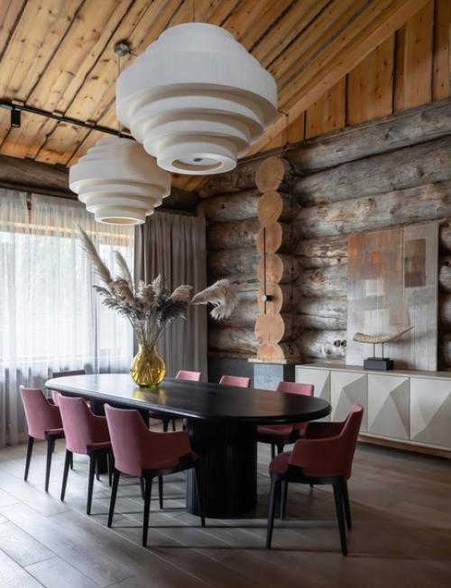 Стильный дизайн для загородного дома. 07