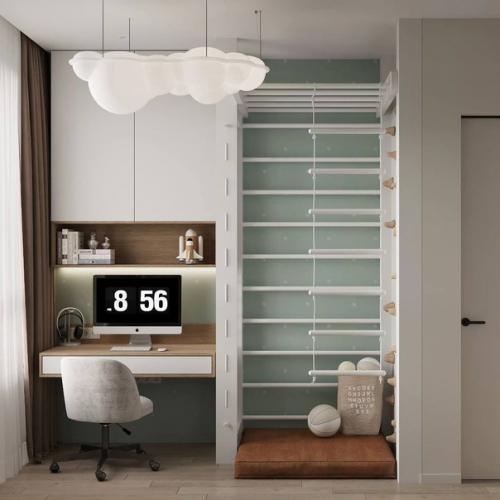 Яркий и насыщенный интерьер двухкомнатной квартиры. 06