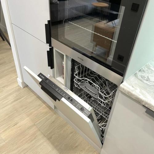 Кухня после монтажа в малогабаритной квартире. 02