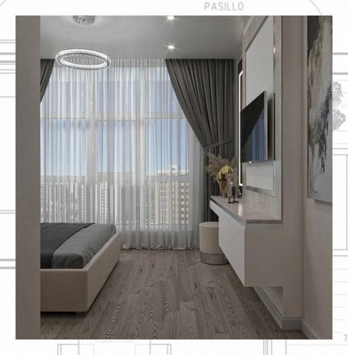 Многим людям хочется иметь функциональную гардеробную в спальне. 04