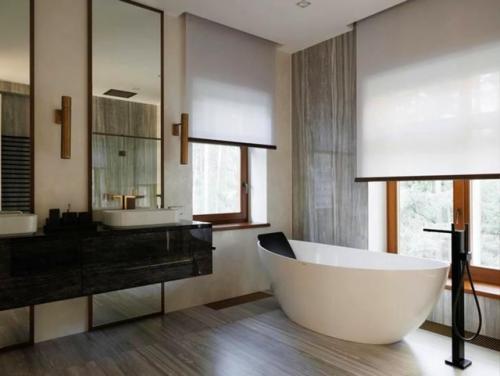 Современный дом с видом на сосны. 09 Современный дом с видом на сосны. 09