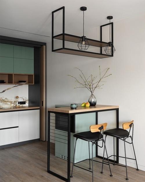 Современный интерьер комфортной, светлой и эргономичной квартиры, удобной для жизни и работы. 02