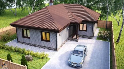 Большой кирпичный дом с хорошей планировкой! 01