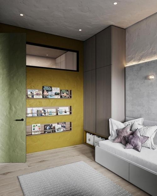 Маленькая и нарядная детская комната. 03