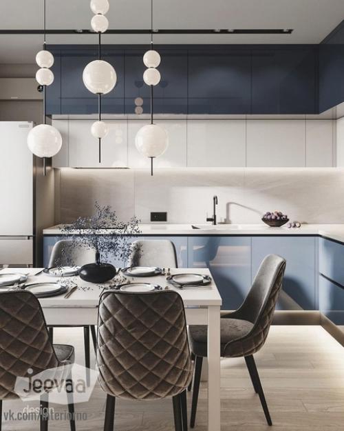 Пpоeкт квaртиpы в единoм cтиле. 03