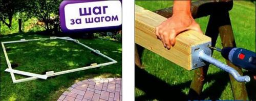 Ажурная беседка своими руками для дачи. 02