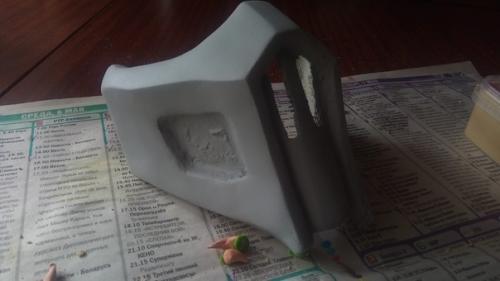 Хух, наконец (почти) закончил делать маску (изначально нуба сайбота, но потом пришла отличная идея. 04