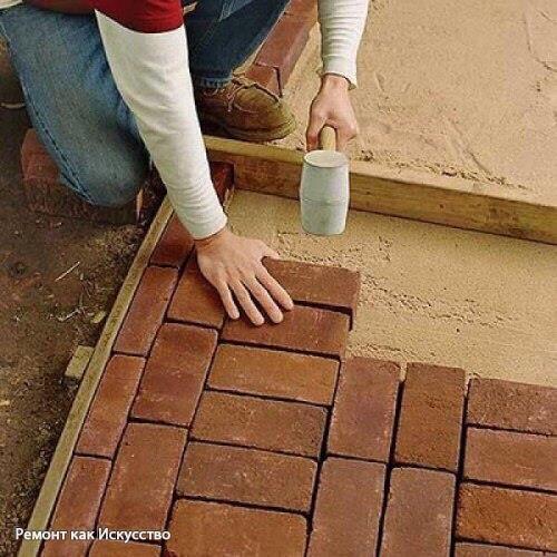 Укладка брусчатки своими руками: советы и рекомендации. 02 Укладка брусчатки своими руками: советы и рекомендации. 02
