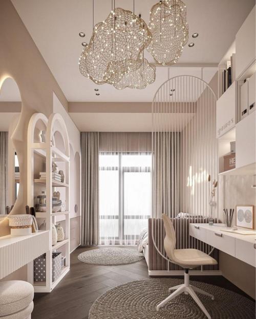 Дизайн - проект детской комнаты, площадью 12 кв. 01