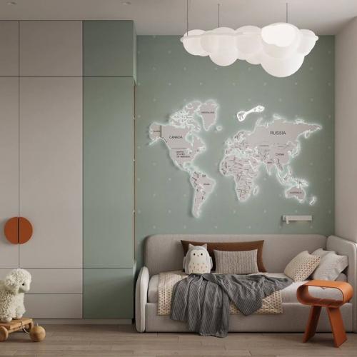 Яркий и насыщенный интерьер двухкомнатной квартиры. 05