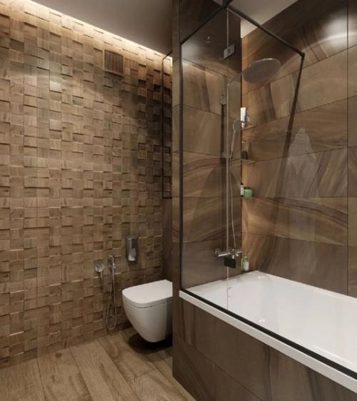 Ванная комната.  Необычные решения для обычного помещения. 03