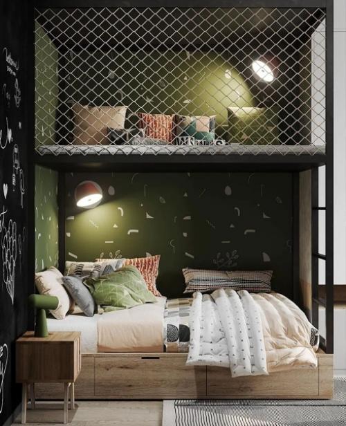 Интересная детская комната, о которой мечтает каждый ребенок. 01