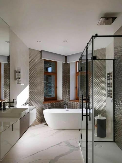 Современный дом с видом на сосны. 01 Современный дом с видом на сосны. 01