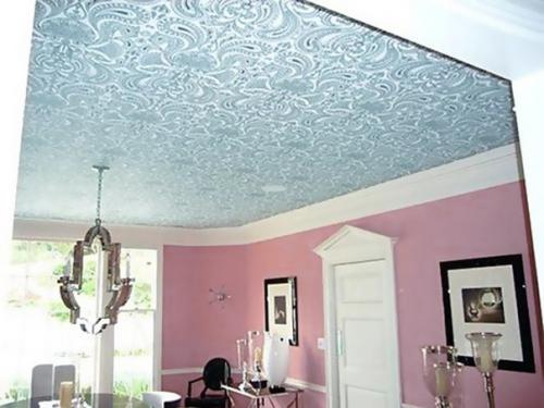 Как поклеить обои на потолок правильно. 01