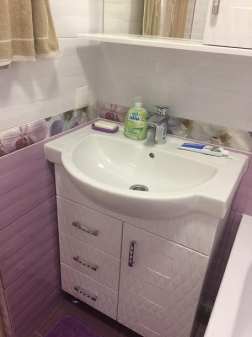 Почти закончила ремонт ванной комнаты. 01