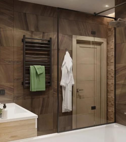 Ванная комната.  Необычные решения для обычного помещения. 05