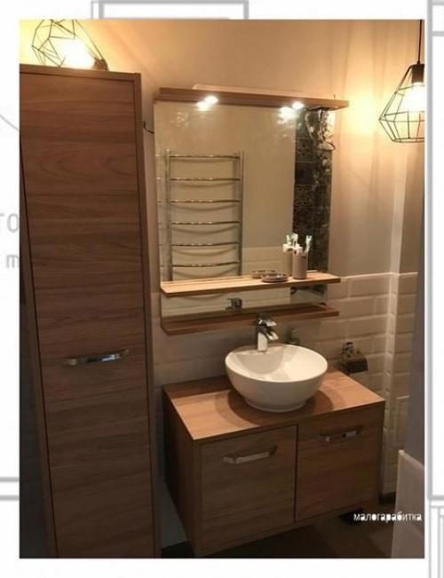 Санузел до и после ремонта. 02