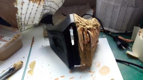 Хух, наконец (почти) закончил делать маску (изначально нуба сайбота, но потом пришла отличная идея. 02