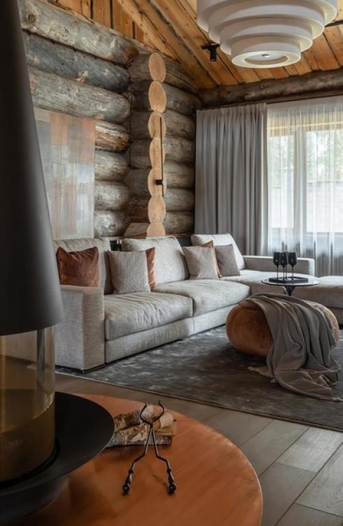 Стильный дизайн для загородного дома. 04