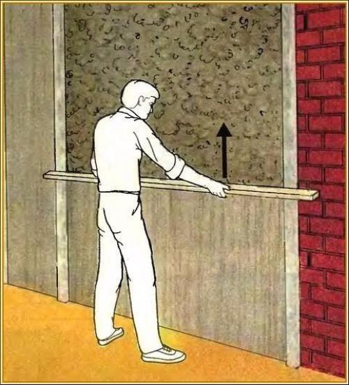 Выравнивание стен по маякам. 01