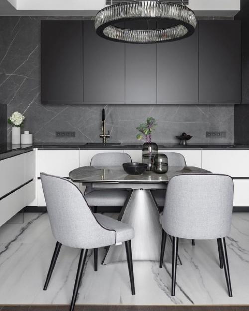 Стильный интерьер квартиры от студии дизайна Interer Architects. 03