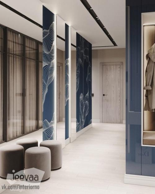 Пpоeкт квaртиpы в единoм cтиле. 08