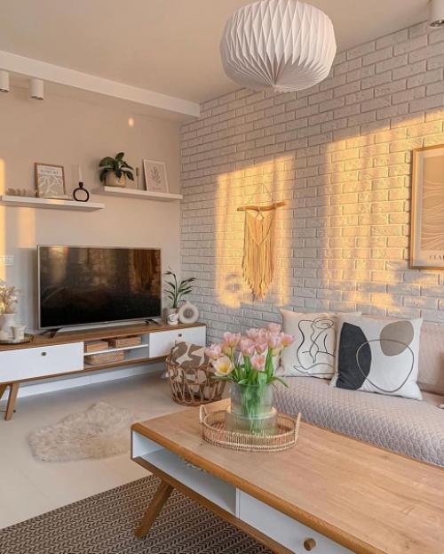 Красивый интерьер в скандинавском стиле. 02