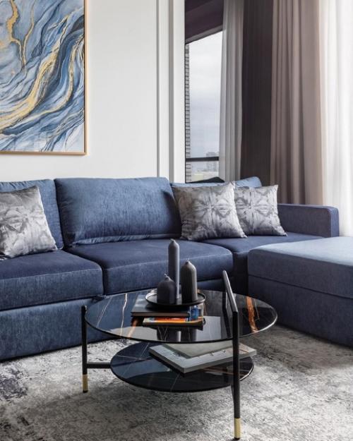 Стильный интерьер квартиры от студии дизайна Interer Architects. 01