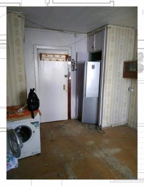 Бюджетный ремонт комнаты в общежитии. 02