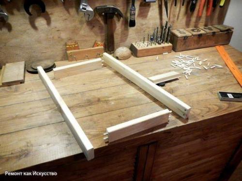 Деревянный столик для ноутбука своими руками. 04 Деревянный столик для ноутбука своими руками. 04