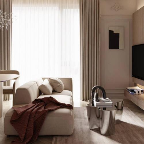 Фрагменты интерьера кухни - гостиной. 05