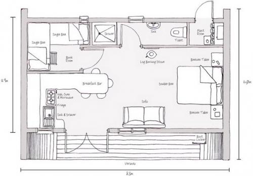 Деревянный домик Eco Perch в Швеции. 06 Деревянный домик Eco Perch в Швеции. 06