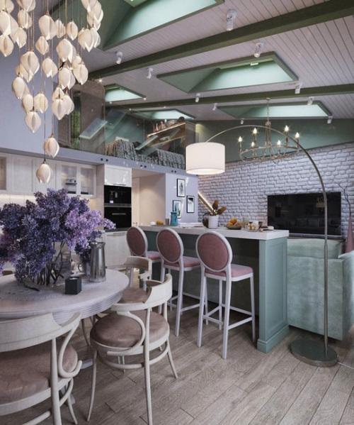 Интерьер загородного дома в стиле Прованс - это всегда немного больше, чем просто оформление. 01