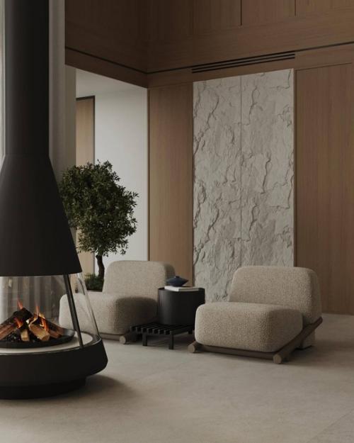 Мы начнём утро понедельника с шикарного интерьера виллы под Санкт-петербургом уютное и стильное сочетание оттенков и декора. 05