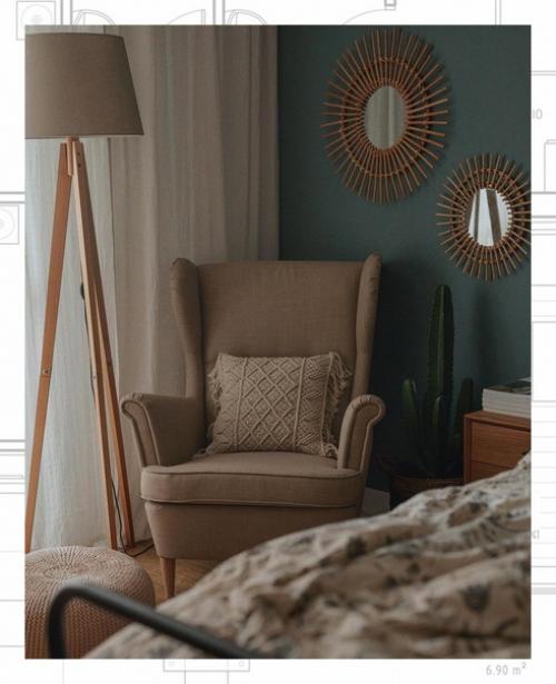 Довольно широко распространено мнение, что интерьеры оформленные в тёмных тонах - мрачные и унылые. 04