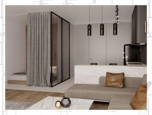 DY квартира.  Дизайнер интерьера: Александра Руденко. 03 DY квартира.  Дизайнер интерьера: Александра Руденко. 03