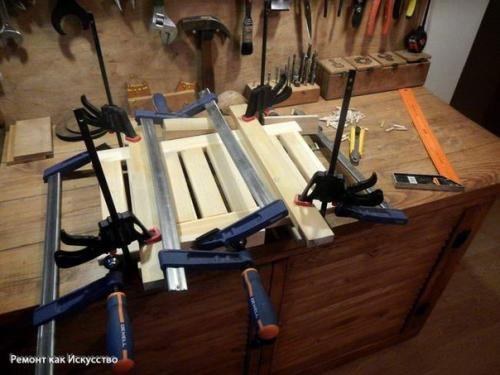 Деревянный столик для ноутбука своими руками. 03 Деревянный столик для ноутбука своими руками. 03