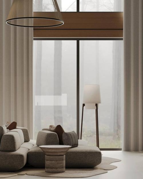 Мы начнём утро понедельника с шикарного интерьера виллы под Санкт-петербургом уютное и стильное сочетание оттенков и декора. 08