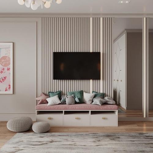 Идеальный вариант детской комнаты для взрослой девочки. 01