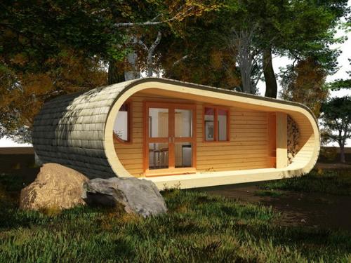Деревянный домик Eco Perch в Швеции. 01 Деревянный домик Eco Perch в Швеции. 01
