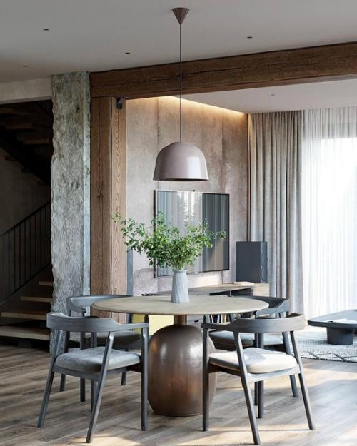 Уютный и очень стильный интерьер квартиры. 05