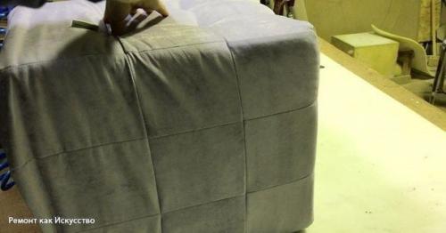 Как сделать пуфик для прихожей самостоятельно. 06 Как сделать пуфик для прихожей самостоятельно. 06