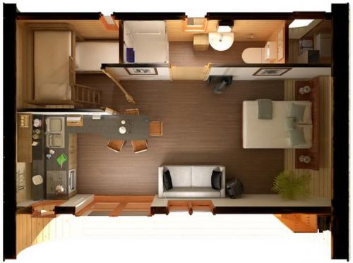 Деревянный домик Eco Perch в Швеции. 05 Деревянный домик Eco Perch в Швеции. 05
