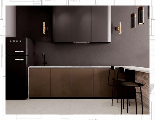 DY квартира.  Дизайнер интерьера: Александра Руденко. 02 DY квартира.  Дизайнер интерьера: Александра Руденко. 02