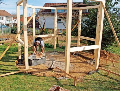 Строительство беседки из дерева. 02 Строительство беседки из дерева. 02