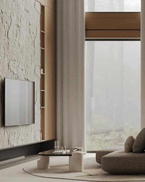 Мы начнём утро понедельника с шикарного интерьера виллы под Санкт-петербургом уютное и стильное сочетание оттенков и декора. 03